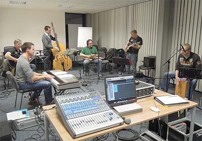 Demo-Recording "Urban Fringe", März 2013