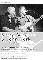 Plakat Barry McGuire & John York