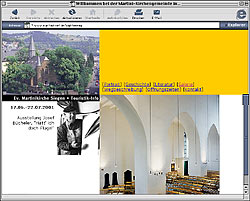 Touristik-WebSite der Martinikirche
