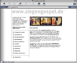 WebSite SiegenGospel